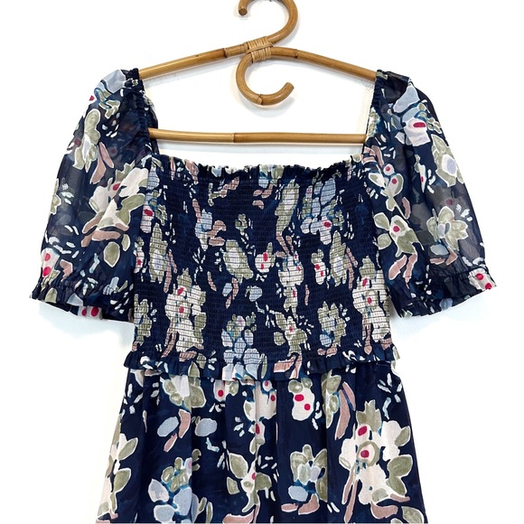 Aritzia | Wilfred | Laken Mini Dress in Classic Navy Aura Blue Size S - Picture 3 of 9